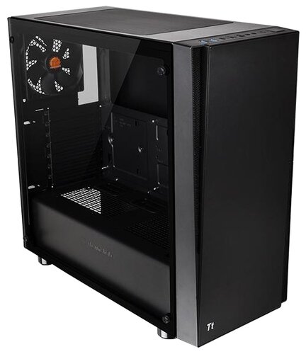 Компьютерный корпус Thermaltake Versa J21 TG (CA-1K1-00M1WN-00) Black - фото 1
