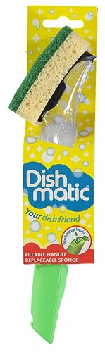Губка для посуды Dishmatic с дозатором - фото 3