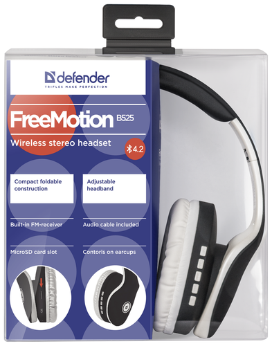 Беспроводные наушники Defender FreeMotion B525 - фото 5