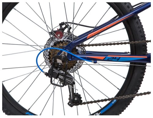 Подростковый горный (MTB) велосипед Novatrack Lumen 24 Disc (2019) - фото 5
