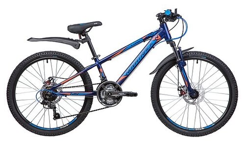 Подростковый горный (MTB) велосипед Novatrack Lumen 24 Disc (2019) - фото 1