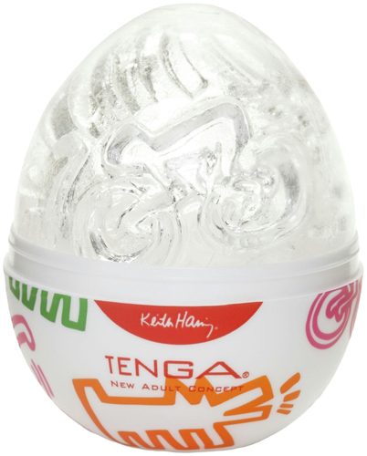 Tenga Мастурбатор-яйцо Keith Haring Street (KHE-001) - фото 3