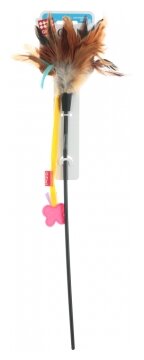 Дразнилка для кошек GiGwi Cat Toys на стеке с бабочкой (75246) - фото 2