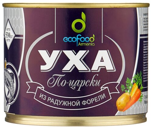 Ecofood Уха из радужной форели по-царски, 530 г - фото 1