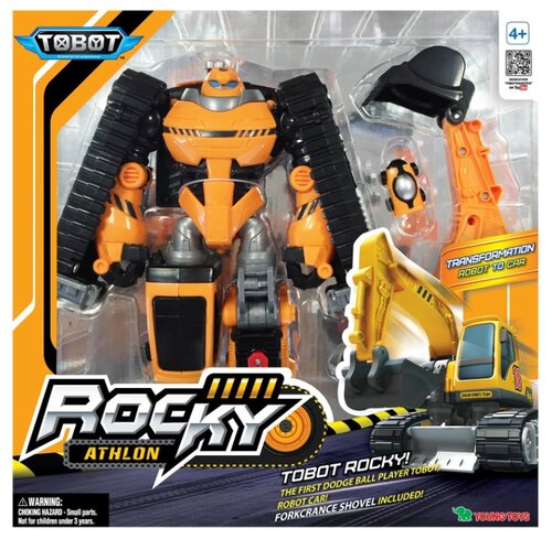 Трансформер YOUNG TOYS Tobot Athlon Rocky 301066 - фото 3