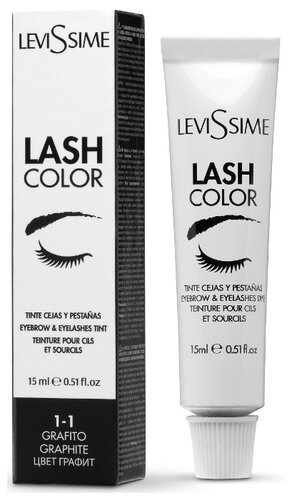 Levissime Краска для бровей и ресниц LASH COLOR 15 мл - фото 5