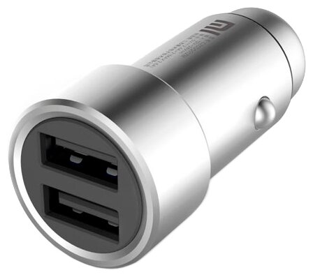 Автомобильная зарядка Xiaomi Mi Dual USB (CZCDQ01ZM) - фото 2