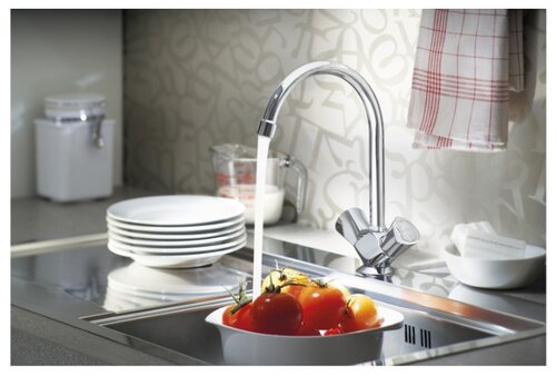 Двухрычажный смеситель для кухни (мойки) Grohe Costa S 31819001 - фото 4