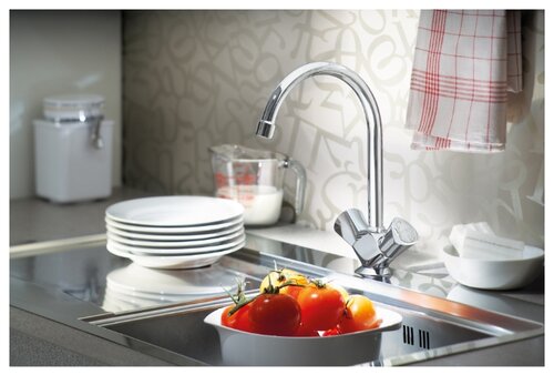 Двухрычажный смеситель для кухни (мойки) Grohe Costa S 31819001 - фото 5
