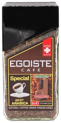 Кофе растворимый Egoiste Special с молотым кофе - фото 1