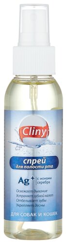 Спрей Cliny для полости рта для кошек и собак 100 мл - фото 2