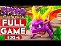 Видео - SPYRO REIGNITED TRILOGY Full Game 120% Walkthrough (Spyro The Dragon ALL Dragons, Gems &amp; Eggs)