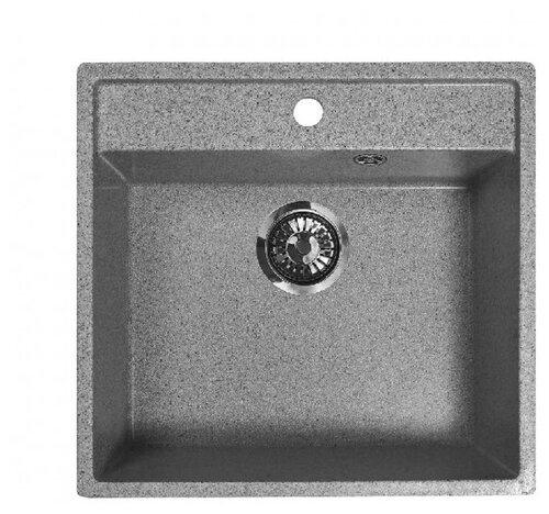 Врезная кухонная мойка GRANMILL 038 56х49.5см искусственный мрамор - фото 3