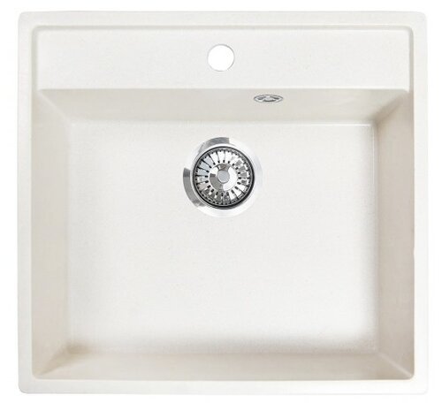 Врезная кухонная мойка GRANMILL 038 56х49.5см искусственный мрамор - фото 1