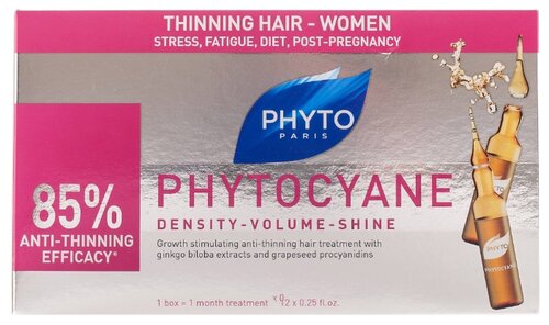 PHYTO Phytocyane Сыворотка против выпадения волос - фото 1