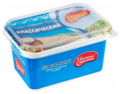 Сыр Жинкина крынка Продукт плавленый с сыром 24% - фото 1