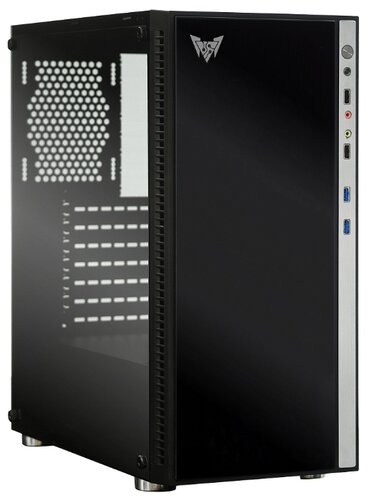 Компьютерный корпус CROWN CM-GS10Z w/o PSU Black - фото 1