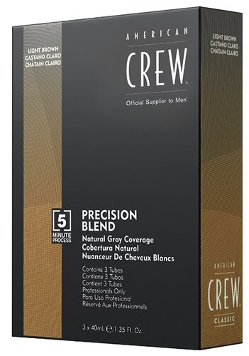 American Crew Precision Blend краска-камуфляж для седых волос - фото 3