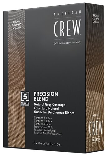 American Crew Precision Blend краска-камуфляж для седых волос - фото 5