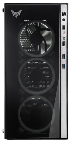 Компьютерный корпус CROWN CM-GS10RGB 600W Black - фото 5