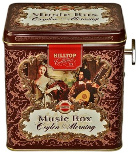 Чай черный Hilltop Цейлонское утро Music box листовой - фото 1