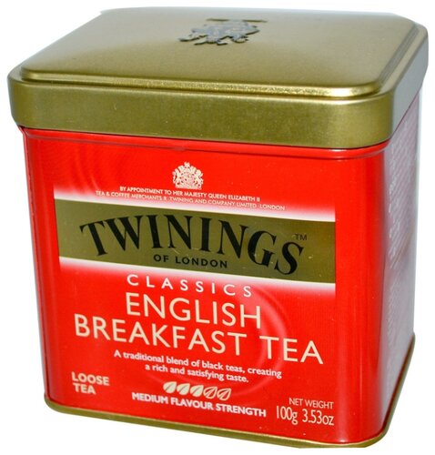 Чай черный Twinings Классический Английский завтрак листовой - фото 1