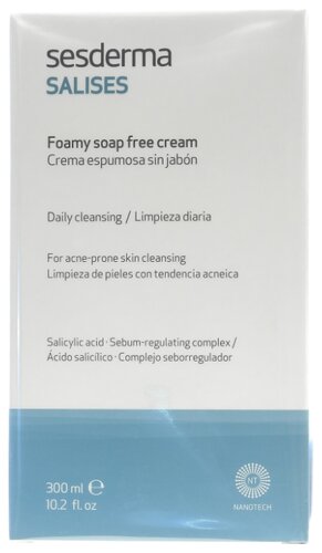 SesDerma Пенящийся крем для умывания Salises - фото 3