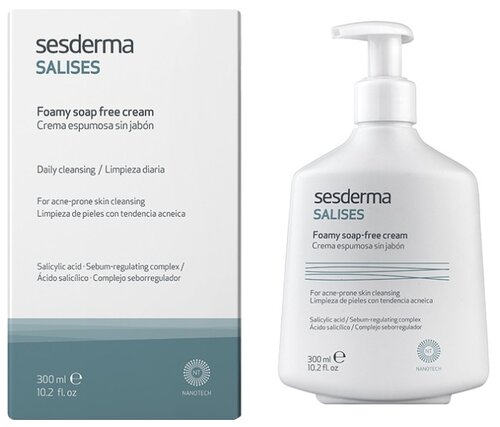 SesDerma Пенящийся крем для умывания Salises - фото 1