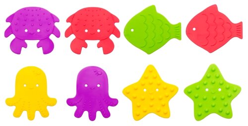 Набор ковриков для ванны Roxy kids RBM-010-8 - фото 1