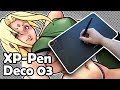 Видео - A GAME-CHANGING TABLET? XP-Pen Deco 03 Unboxing Review