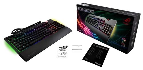 Клавиатура ASUS ROG Strix Flare (Cherry MX Black) Black USB - фото 2