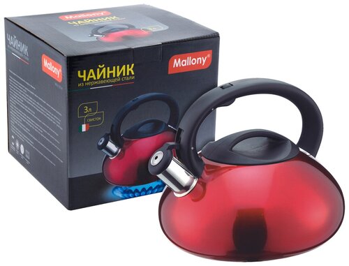 Mallony Чайник со свистком 910071/910092/910093/910094/910095, 3 л - фото 5