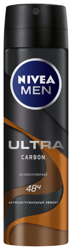 Антиперспирант спрей Nivea Men Ultra Carbon - фото 1