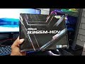 Видео - Unboxing Motherboard ASRock B365M-HDV