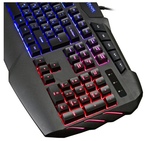 Клавиатура Oklick 777G PSYCHO Multimedia Keyboard Black USB - фото 4