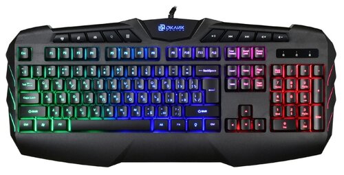 Клавиатура Oklick 777G PSYCHO Multimedia Keyboard Black USB - фото 1