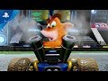 Видео - Crash Team Racing Nitro-Fueled - Reveal Trailer | PS4