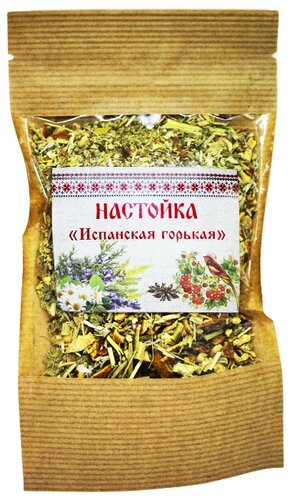 АГФ-ФАРМА Смесь трав для приготовления настоек Испанская горькая, 50 г - фото 1