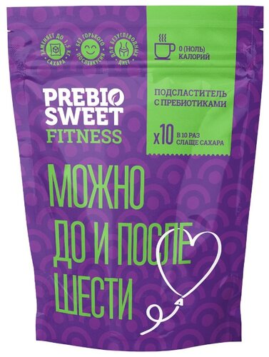 PREBIO SWEET подсластитель Fitness с пребиотиками (дой-пак) порошок - фото 1