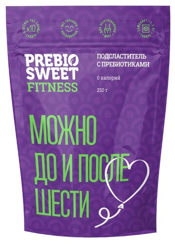 PREBIO SWEET подсластитель Fitness с пребиотиками (дой-пак) порошок - фото 2