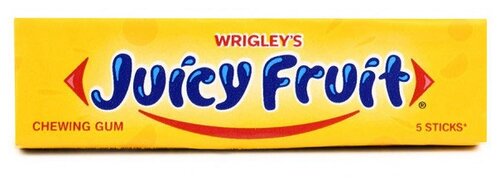 Жевательная резинка Juicy Fruit 5 sticks, 13 г - фото 1