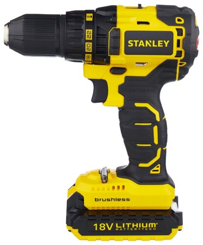 Аккумуляторная дрель-шуруповерт STANLEY SBD20D2K 55 Н·м - фото 2
