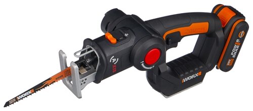 Электролобзик аккумуляторный Worx WX550 2.0Ач х1 кейс - фото 5