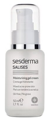 SesDerma Salises Moisturising Gel Cream Увлажняющий крем-гель для лица - фото 1
