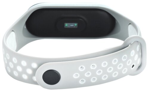 Gurdini Ремешок силиконовый перфорированный для Xiaomi Mi Band 3 - фото 4