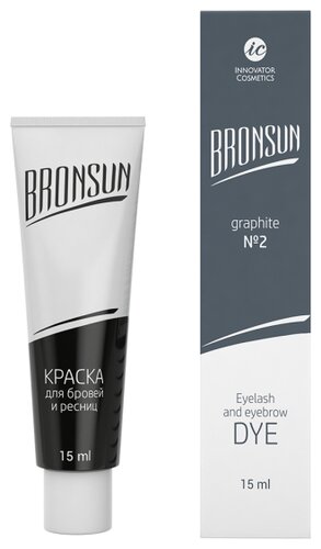 Bronsun Краска для ресниц и бровей 15 мл - фото 1