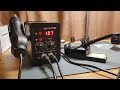 Видео - KKMOON 878D Rework Soldering Station дешевая китайская паяльная станция для бытовых работ с TOMTOP!