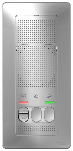 Дверное переговорное устройство Schneider Electric BLNDA000013 серебро - фото 1
