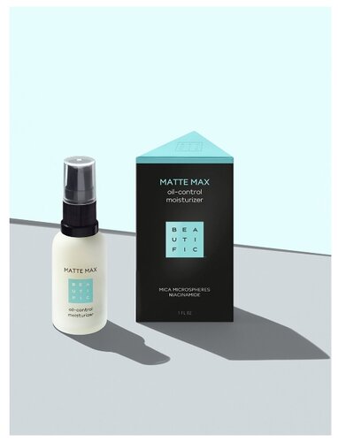 BEAUTIFIC Matte Max Pore Correcting Oil-Control Moisturizer Матирующий флюид-корректор пор для комбинированной и жирной кожи лица - фото 4