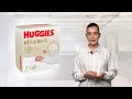 Видео - Подгузники Huggies Elite Soft для новорожденных 3-5кг, 1 размер, 20шт